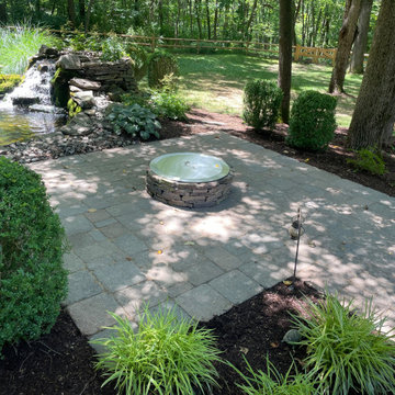 Nickolock 34” Stainless Smokeless Firepit Install