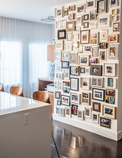 Clutter or creative? Walls full of frames | Houzz AU