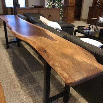 Walnut couch table