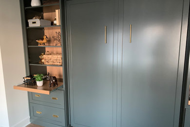 Example of a bedroom design in Other