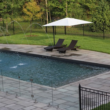 Custom Pool with Deck Jets