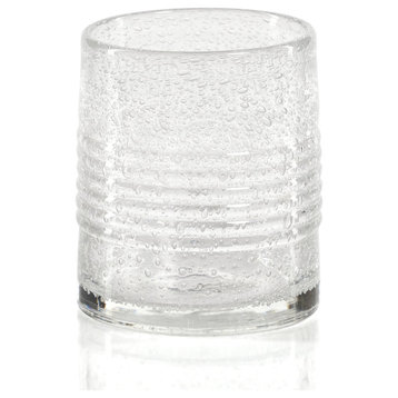 Langston Bubble Double Old Fashioned Glasses, Set of 6