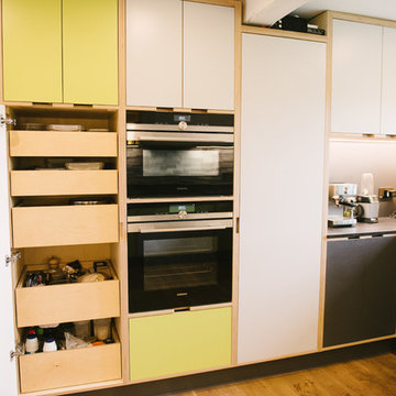 The Degnans: Low Ceiling Kitchen Design