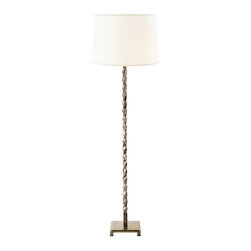 The Thomas Pheasant Collection - Twisted Column Floor Lamp - Floor Lamps