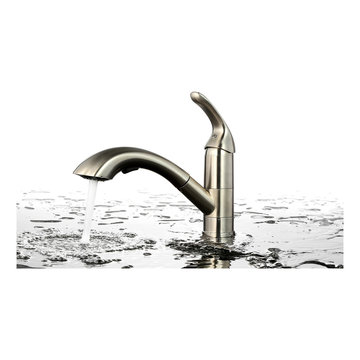 A-700-BN SINGLE HANDLE PULL OUT KITCHEN FAUCET