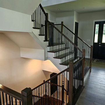 109_Impressive Floating Staircase in Countryside Retreat, Upper Marlboro, MD