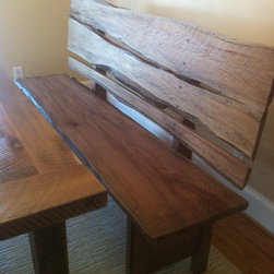 Oak Farm Table - Dining Chairs