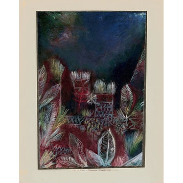 Paul Klee Tropical Twilight, 20"x25" Wall Decal