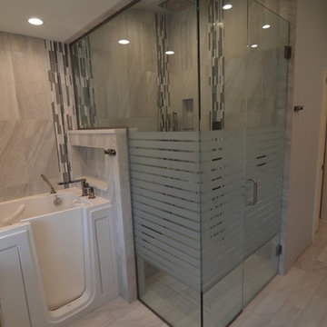 Master Bathroom Transformation to a Universally Designed Spa