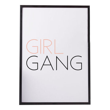 "Girl Gang" Paper Print, A4