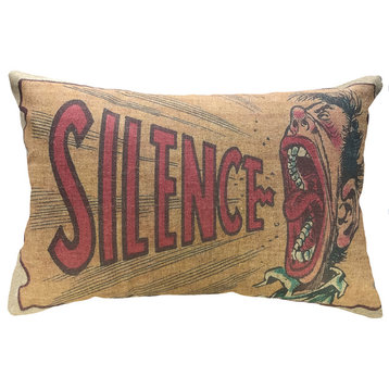 Silence Linen Pillow