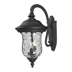 Z-Lite Armstrong Outdoor Wall Light, Black - Outdoor Wall Lights And Sconces