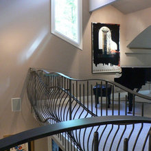 metal bannister