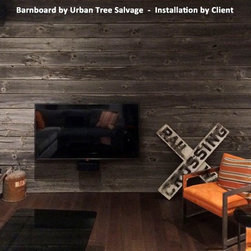 Reclaimed Barnboard Man-Cave - Wall Panels