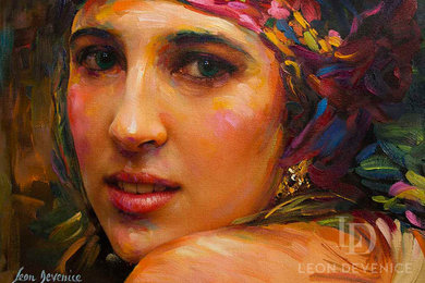 Leon Devenice , Portrait Artist , Portrait Painter in New York ,NYC