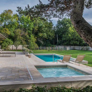 Lake Forest Rectilinear Swimming Pools