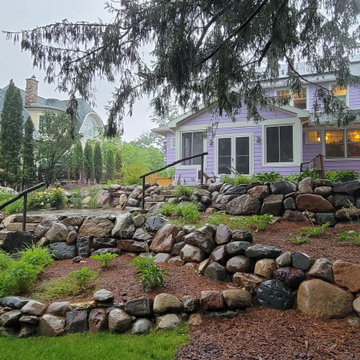 No Frills Yard Transformed into Multi-Level Oasis
