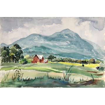 Eve Nethercott, Woodstock, P5.75, Watercolor Painting