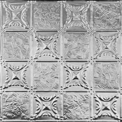 0610 Tin Ceiling Tile - Classic - GRANDMA'S QUILT - Ceiling Tile