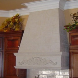 Custom Light Weight Stone Range Hoods - Products
