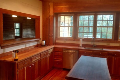 Heart Pine Cabinetry