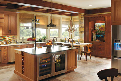Kitchen - rustic kitchen idea in DC Metro