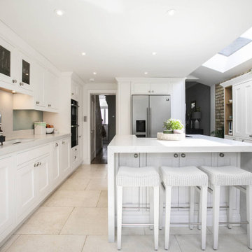 Chalk White Kitchen in London