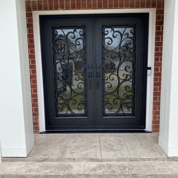 Wrought Iron Front Doors