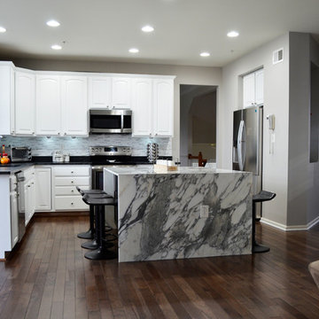 Kitchen Calacatta Gold Marble Polished Countertop