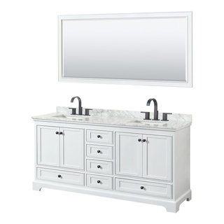 Daria 30 Vanity - Dark Blue  Beautiful bathroom furniture for every home  - Wyndham Collection