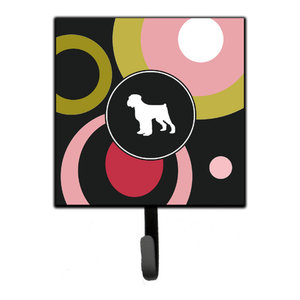 Black Russian Terrier Fall Leash Or Key Holder Bb9938sh4 Contemporary Wall Hooks By The Store