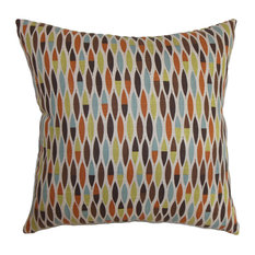 Midcentury Bedding | Houzz - The Pillow Collection Inc. - Candie Geometric Bedding Sham Multi, 20