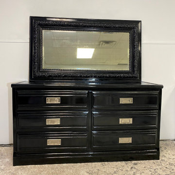 Vintage Campaign Style Dresser