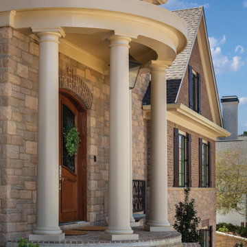 Mountain Stone Brick & Arriscraft Citadel® Stone Home - Georgia