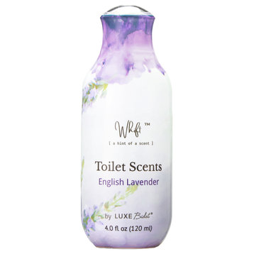 Whift Toilet Scents Spray by LUXE Bidet, English Lavender, Value Size - 4 oz