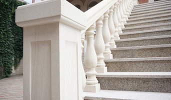 Входная зона из камня