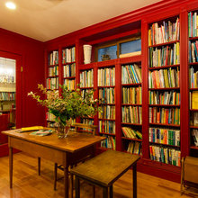 moms reading nook book case