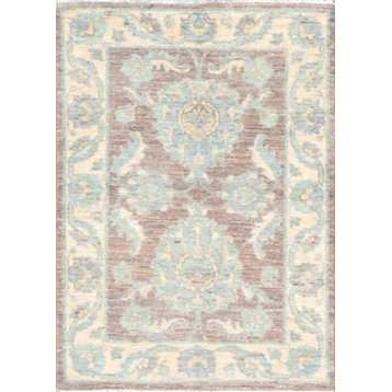Pasargad's Ferehan Collection Hand-Knotted Wool Area Rug, 2'3"x3'1"