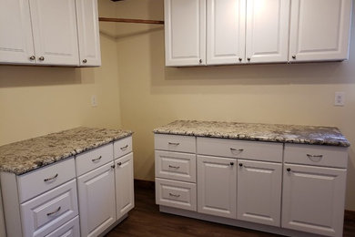 Example of a southwest laundry room design in Albuquerque