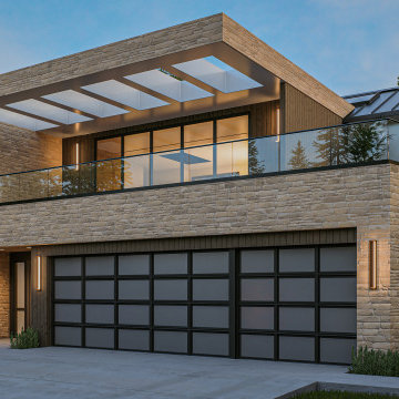 Modern Bellevue Home Exterior Design