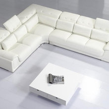 Leather sectionals