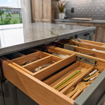 Stunning Transitional Kitchen Remodel Done With New Cabinets