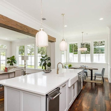 Opt for White in a Contemporary Kitchen Remodel in Sunnyvale, CA