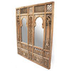 Consigned Architectural Indian Window Facade Mirror