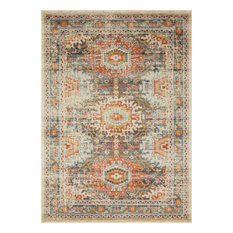 Loloi II Jocelyn 4'x6' Area Rug, Mist/Multi