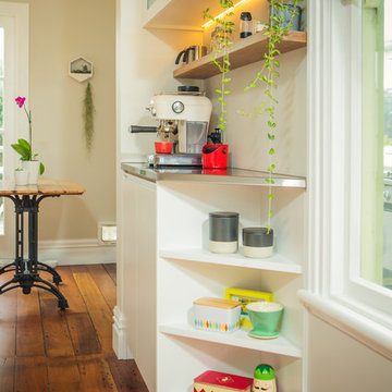Marrying the old with the new kitchen