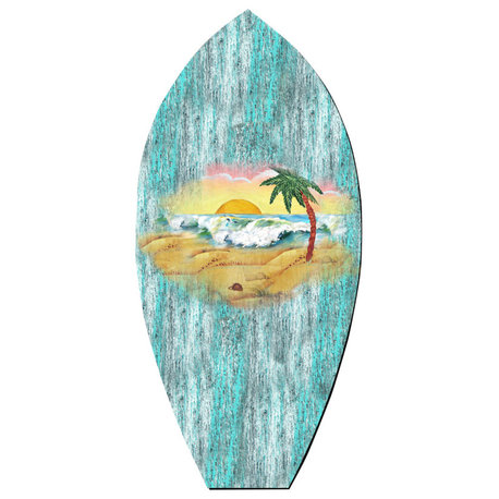 Surf Block Scenic Door Hanger