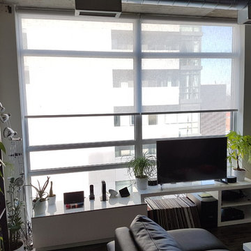 Downtown Toronto Motorized Condo Window Coverings
