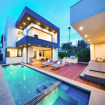 Modern Home Remodel by Treeium - West Hollywood, CA
