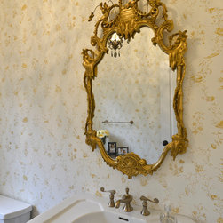Gilded French Mirror - Bathroom Mirrors